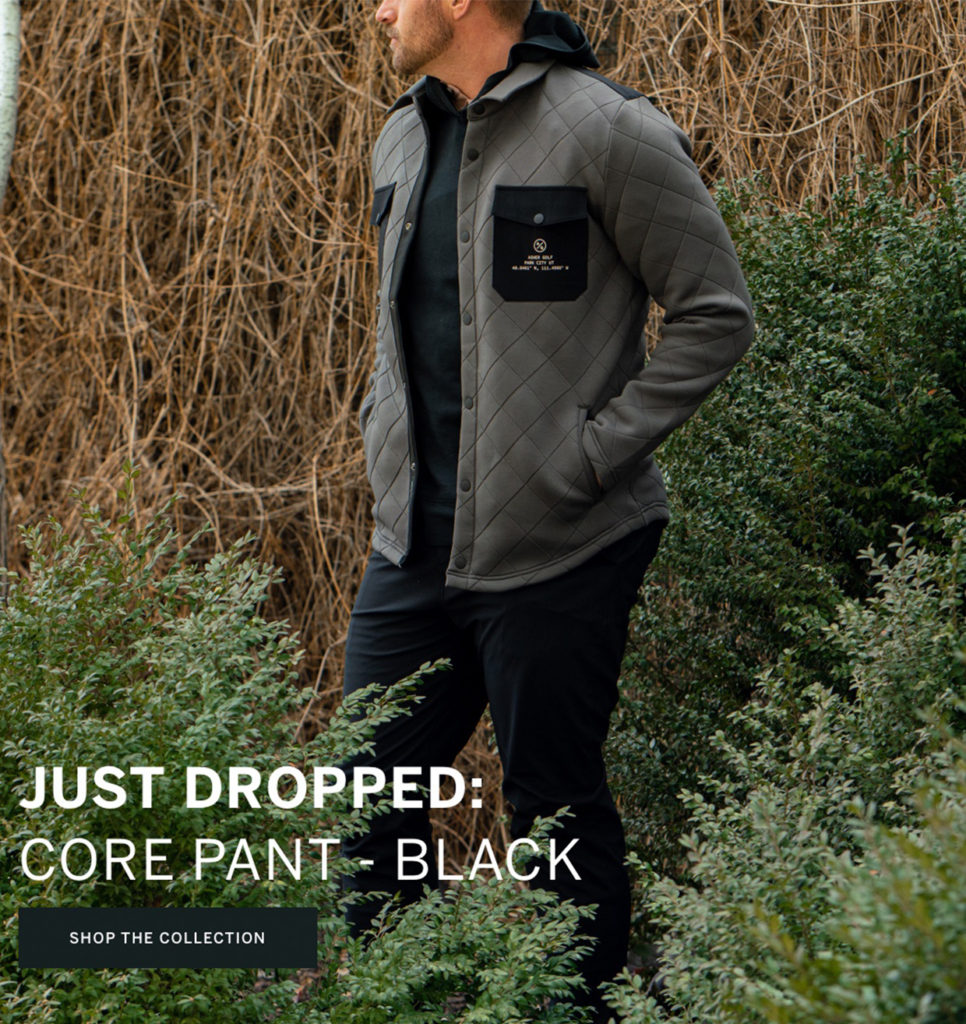 Asher drops their Core Pant in Black