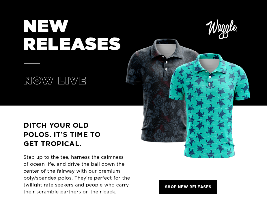 New Releases from Waggle Golf – Tropics are calling