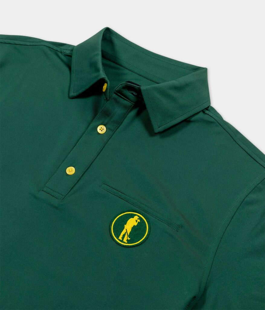 Just in time for The Masters Presenting the Green Jacket Polo by U Suck at Golf