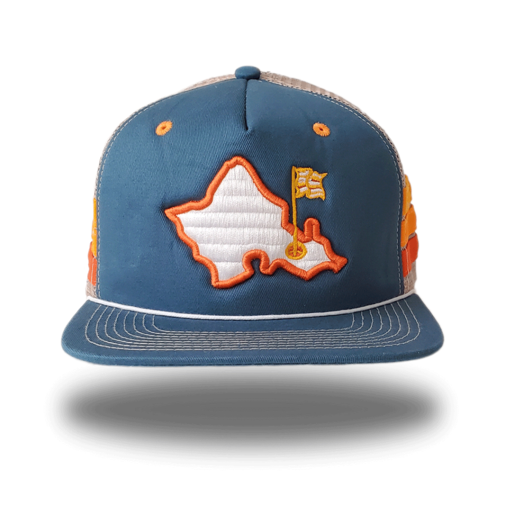 “Retro Stoke” – OGA Trucker Cap by Oahu Golf Apparel