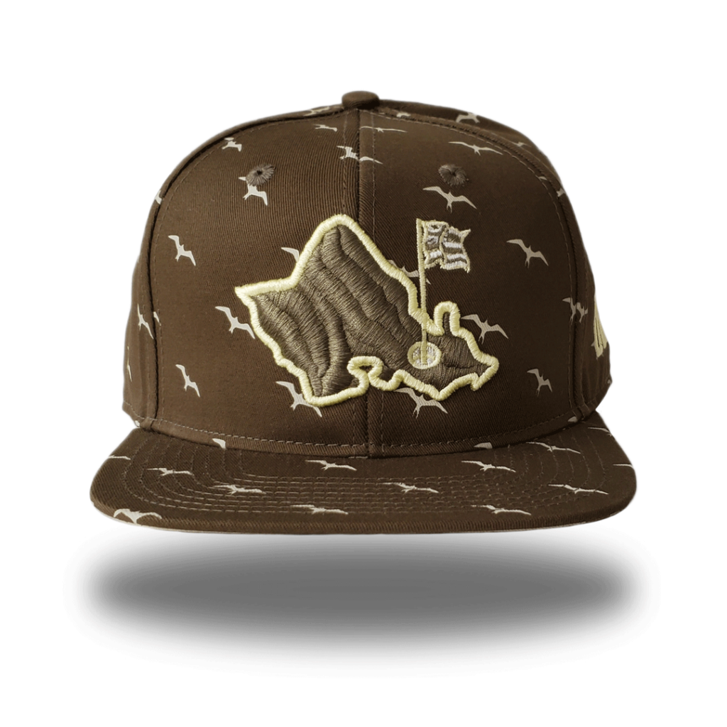 “Soaring ‘Iwa” – OGA 6 Panel Snapback by Oahu Golf Apparel