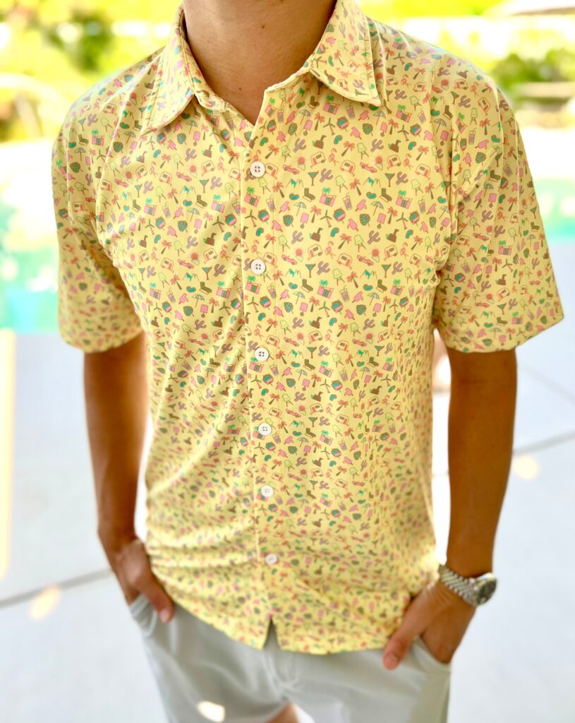 PALM SPRINGS yellow by Pardie Apparel