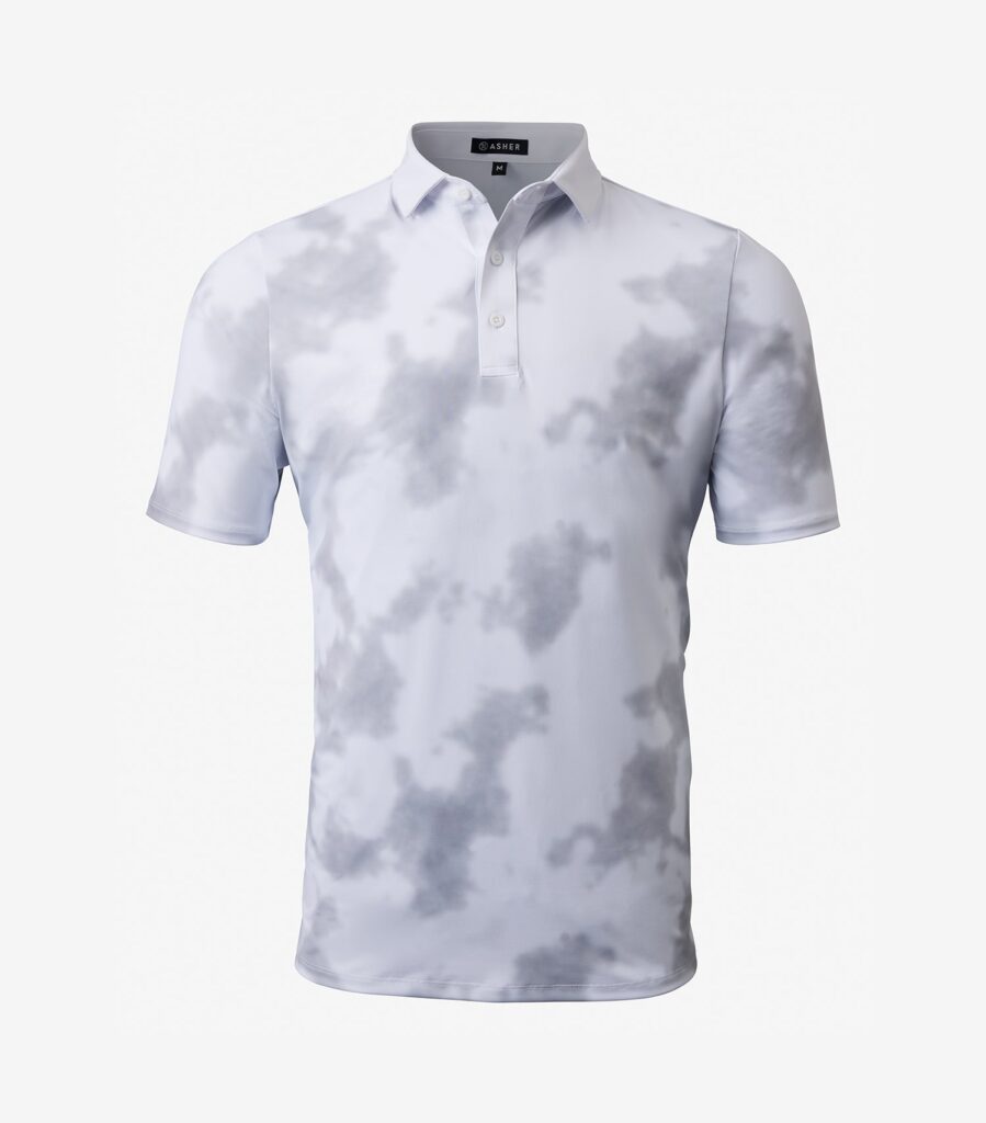 Dyed Peak Polo by ASHER – aka Cloudy Day Polo