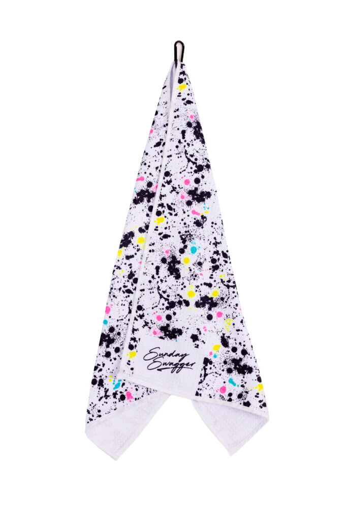Splatter Golf Towel by Sunday Swagger