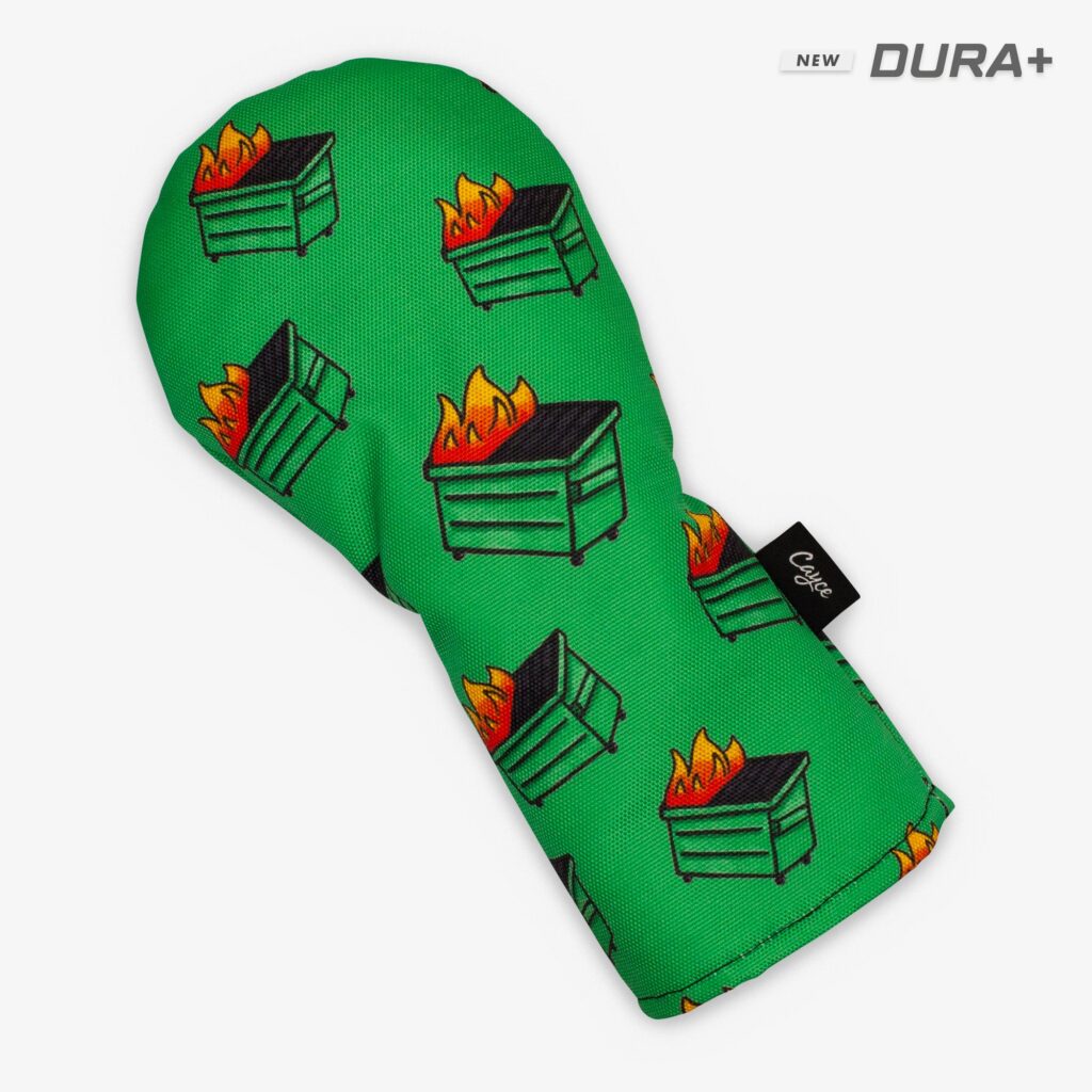 Dumpster Fire Hybrid Headcover DURA+ by Cayce Golf