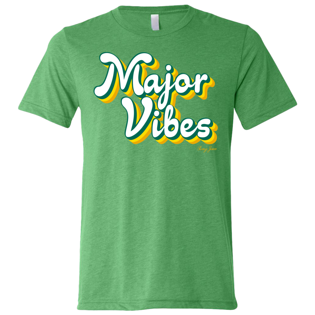 Major Vibes Tee Shirt for Masters First Round Action by SwingJuice