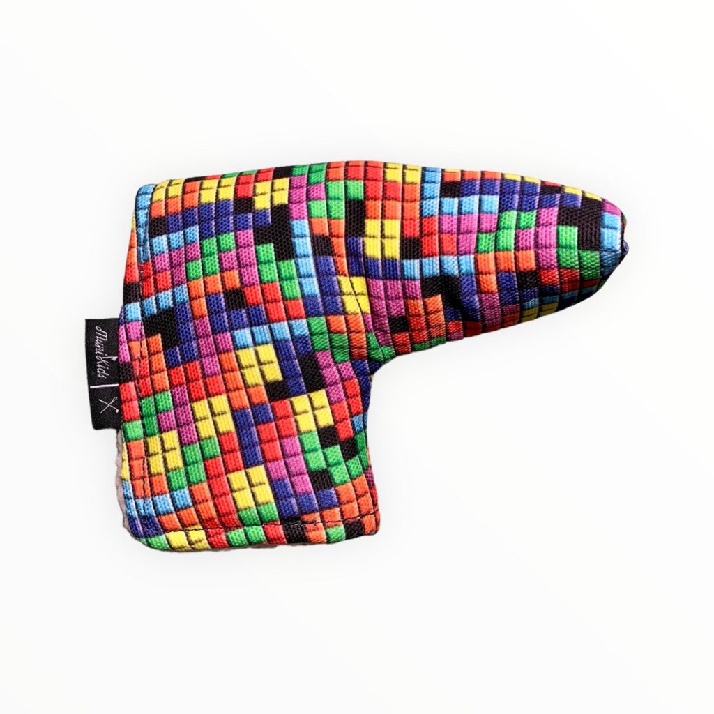 Dropping Blocks Putter Headcovers by Muni Kids®