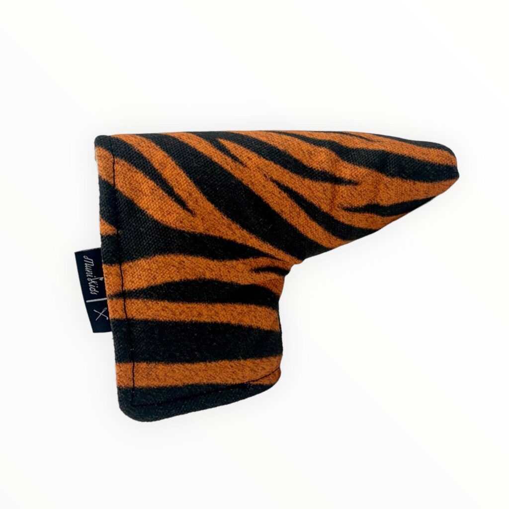 Tiger Print Putter Headcovers by Muni Kids®