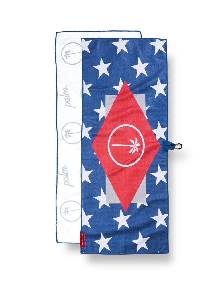 Old Glory Towel by Palm Golf Co.